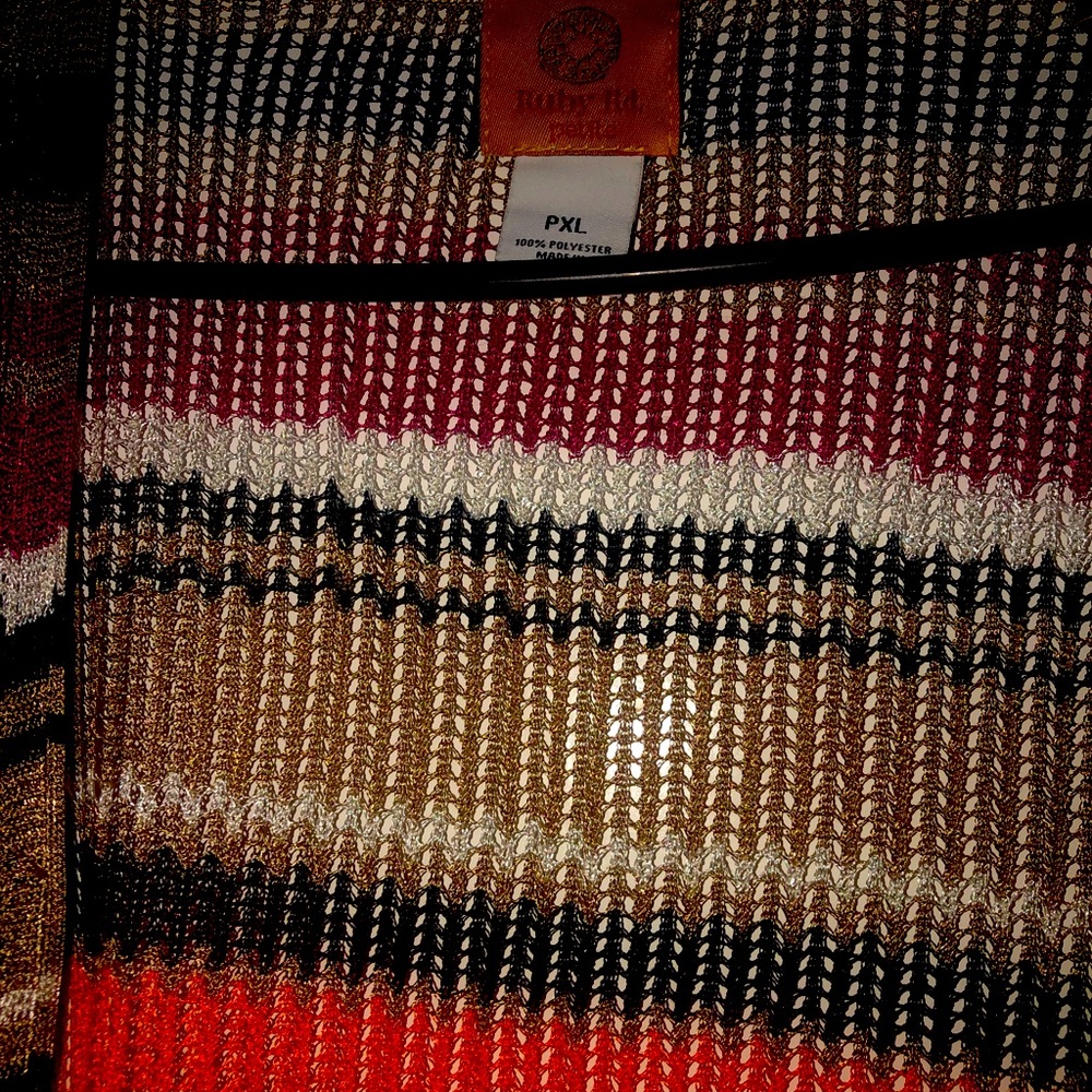 Ruby Rd. Multi-Color Cardigan